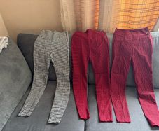 Stretchy slim fit trousers/pants , size S