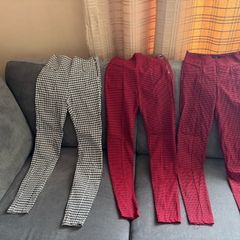 Stretchy slim fit trousers/pants , size S