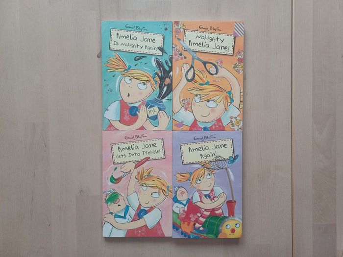 Amelia Jane by Enid Blyton (4 Books Adventure Paperbacks 2001)
