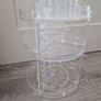 Acrylic Make-up organizer rotating shelf Image 4