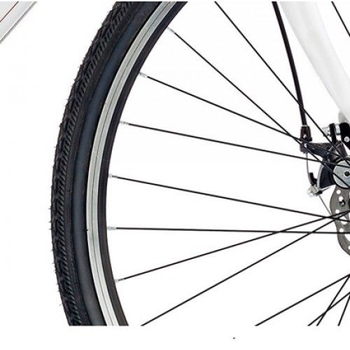 22" Viking Notting Hill 21 Speed Alloy Gents Disc, Matt White