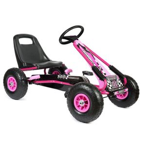 Kids Pedal Go-kart 5-8yrs Inflatable Tyres Free Delivery
