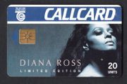 1993 Ireland 20 unit EMI Music promoting Diana Ross's "One Woman" album (Gemplus GEM1) Call Card Used. Telecom Eireann card number 1055