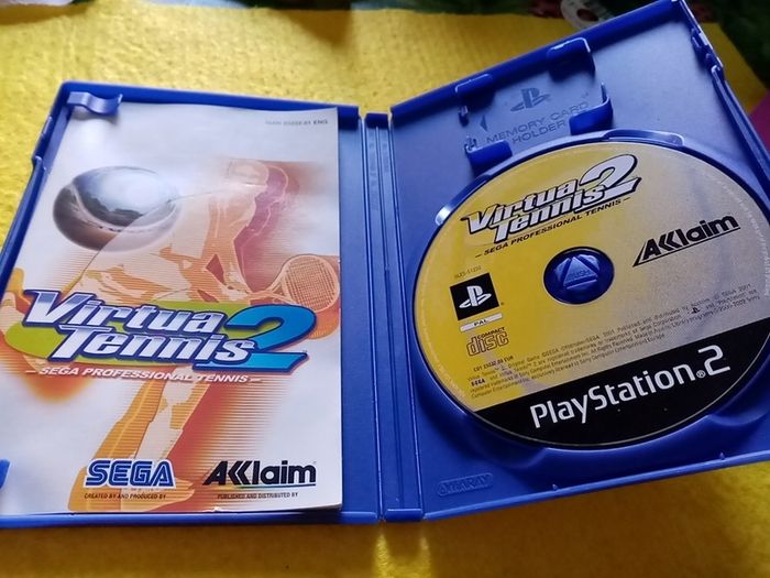 Virtua Tennis 2 sega professional tennis PlayStation 2 ps2 games Original