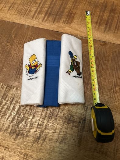simpsons napkin cloths