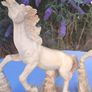 2x signed polystone large horses Image 4