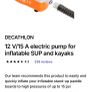 KAYAK 2/3 Person + 12v Pump + Paddle Image 2
