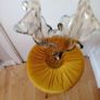Mid-Century Iridescent XXL Murano Stretch Vase Image 7