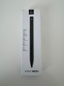 Adonit Note2 (Black) Dust-Proof and Waterproof Stylus Pen for iPad Precise Writing/Drawing with Palm Rejection, 24 Hours Standby Compatible with iPad Pro, iPad, iPad Mini, iPad Air