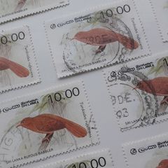 Stamps Lot - Birds - Sri-lanka