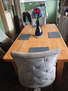 large kitchen table and chairs