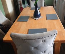 large kitchen table and chairs
