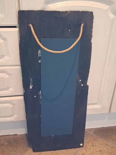 Slate effect mirror