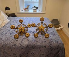 Antique Brass Ceiling Light Fixture