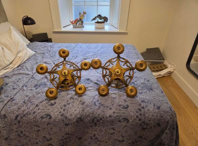 Antique Brass Ceiling Light Fixture