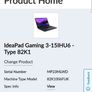 Lenovo IdeaPad Gaming 3-15IHU6 - Type 82K1 Image 6