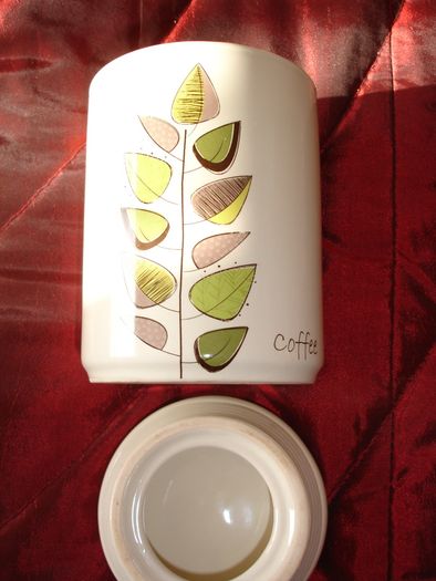 Unused Price and Kensington  Tranquility Green  Tea/Coffee Ceramic  Jars.