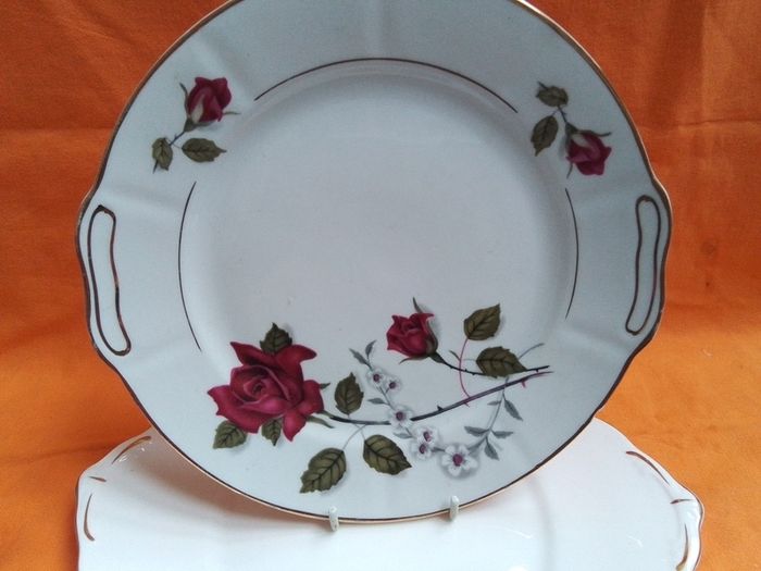 Two Bread/Cake Plates