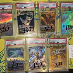pokemon cards GRADED SLABD
