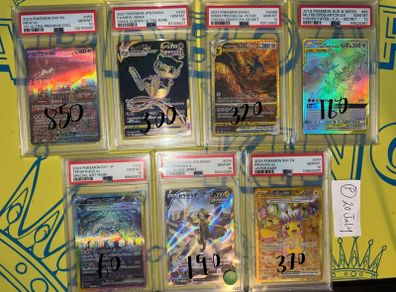 pokemon cards GRADED SLABD