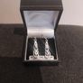 Celtic designed 925 silver earrings Image 2