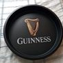 guinness  raise the bar 14 inch around deep serving tray black brand new Image 3