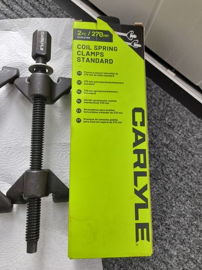 car Coil Spring Compressor Kit Suspension Clamp Tool Set