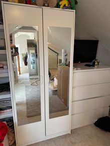 White wardrobe