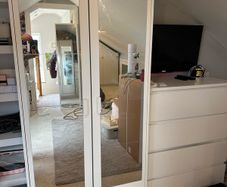 White wardrobe