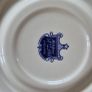 Vintage Blue & White Willow Pattern Plates, Set of 8 (4 plates,4 saucers) Image 7