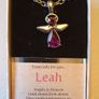 BNIB - A Beautiful Love Angel Necklace - Leah - Name Card can be Removed -  Read Carefully - E Image 2