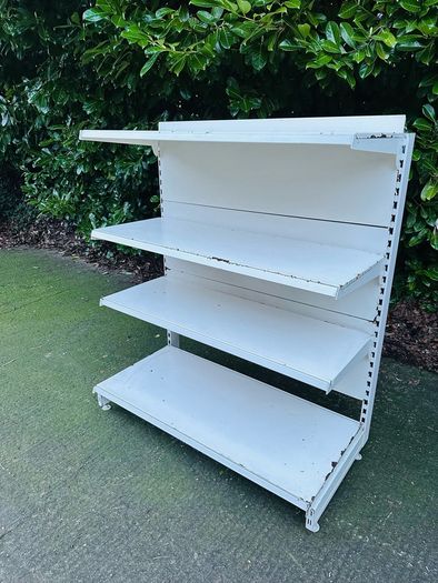Shop Shelving Grade B - 1.5 Metres High - 1.25 Metres Wide - Large Quantity