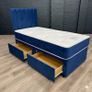 Single Divan Bed And Mattress With Headboard Image 5