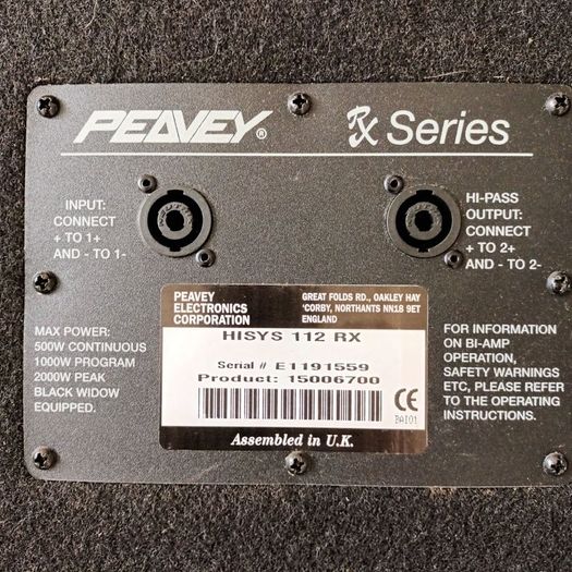 Mix Dynacord PowerMate 600  with 4 speakers