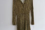 Pre Owned Primark Zebra Print Mini Shirt Dress
