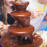 Large Size Stainless Steel Chocolate Fountain Fondue Set Electric 3-Tier Machine with Hot Melting Pot Base 900ml Capacity (FREE POSTAGE) Image 3