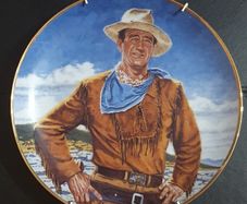 Franklin Mint Limited Edition John Wayne Decorative Plate
