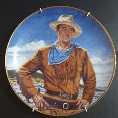 Franklin Mint Limited Edition John Wayne Decorative Plate