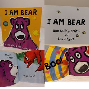 I Am Bear story book by Ben Bailey Smith