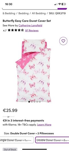 2 pairs of curtains and matching duvet cover