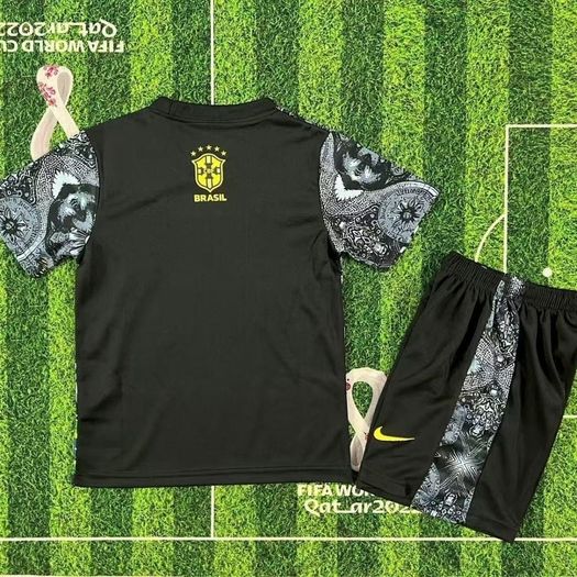 Brazilian kids soccer kit