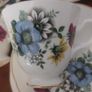 Beautiful Vintage Royal Stuart Fine Bone China 21 Piece Teaset in a Fabulous Mixed Floral Pattern in Excellent Condition, pattern number R/5103 Image 6
