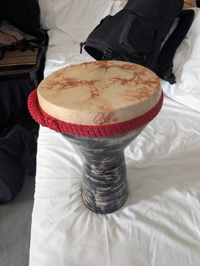 Darbuka (doumbek) unique ceramic diameter 24.5 cm