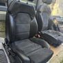 Audi A6 Interior (2005-2011) Sport Seat Front Electric Leather Alcantara Black Image 6