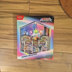 Pokemon prismatic evolutions binder