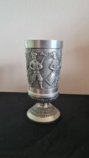 2 Pewter vessels