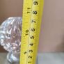 Vintage glass square decanter, vintage barware Image 2