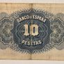 Spain 10 Pesetas 1935 Banknote Image 2