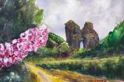 Minard castle watercolour