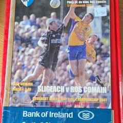 gaa match programmes ros-sligo